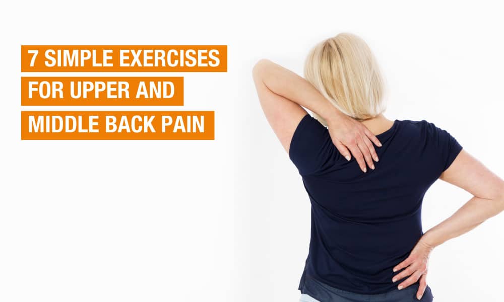 5 Exercises for Upper and Middle Back Pain
