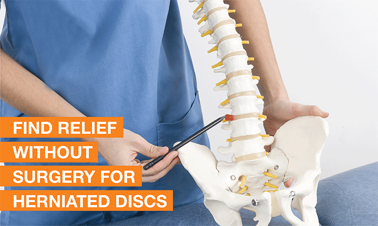 Disc Herniation & Bulging Relief - Non-Surgical Non-Drug Back Pain
